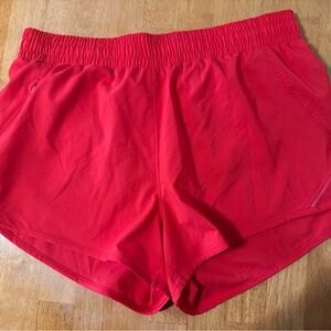 All in Motion Bright Red Women's Athletic Shorts